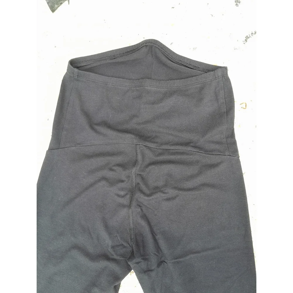 Sonoma Women's Maternity Leggings XS Black Full Panel‎ Stretch Pregnancy Pants